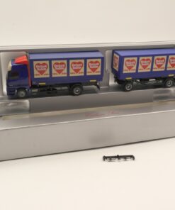 Herpa 1:87  MB Actros Wechsel Planen "Hochzeit Nudeln" in OVP ER3030