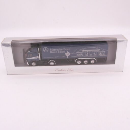 Herpa 1:87 MB SK Sattelzug Niederlassung Mercedes-Benz Baden-Baden in OVP EA1607 – Bild 4