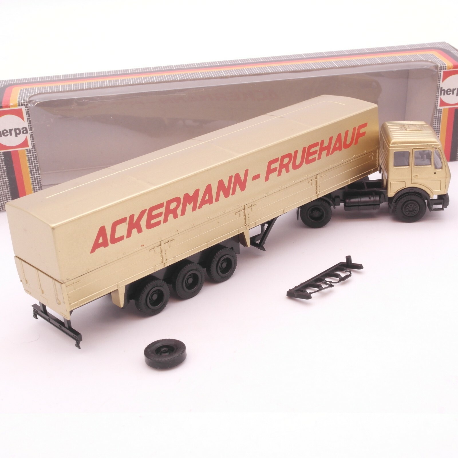 Herpa 1:87 MB Sattelzug Ackermann - Frühauf in OVP RT5952 – Bild 3