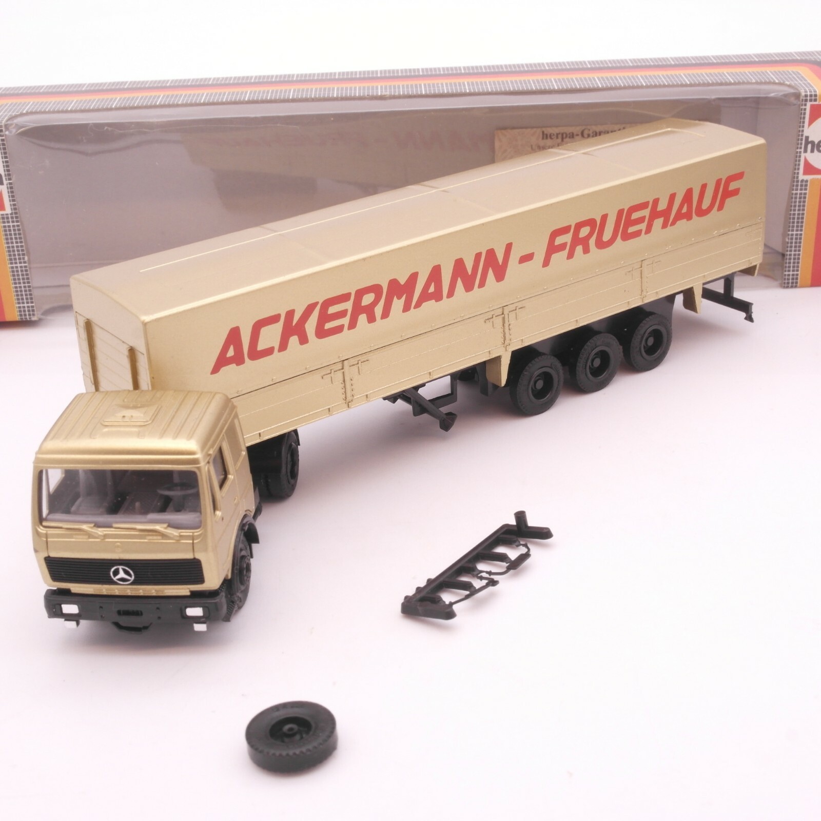 Herpa 1:87 MB Sattelzug Ackermann - Frühauf in OVP RT5952