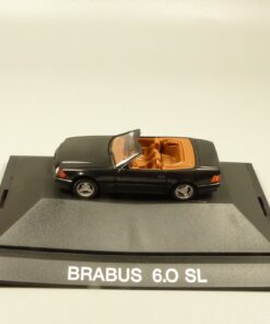 Herpa 1:87 Mercedes Benz Brabus 6.0 SL Cabrio schwarz siehe Bilder o. EX5500