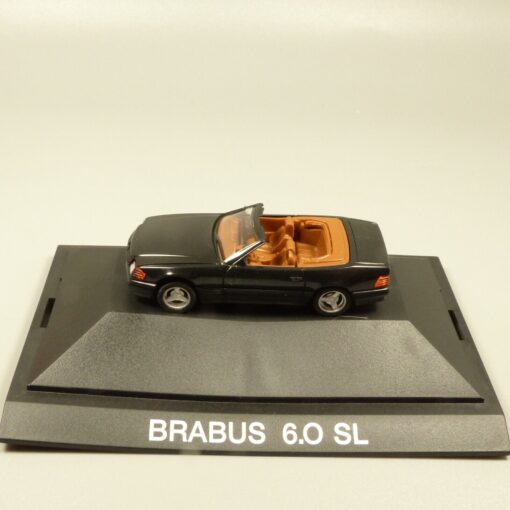 Herpa 1:87 Mercedes Benz Brabus 6.0 SL Cabrio schwarz siehe Bilder o. EX5500