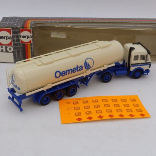 Herpa 1:87 Mercedes Benz NG Sattelzug Oemeta, in OVP EB5828 – Bild 3