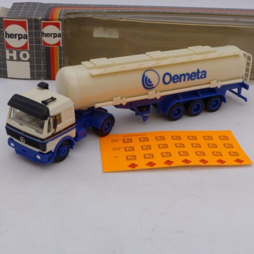 Herpa 1:87 Mercedes Benz NG Sattelzug Oemeta, in OVP EB5828