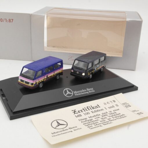 Herpa 1:87 Mercedes Benz Niederlassung Berlin Edition I und II in OVP QR6127