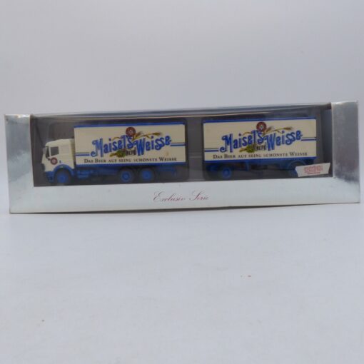 Herpa 1:87 Mercedes Benz SK Hängerzug Maisel´s Weisse in OVP EA6665 – Bild 4