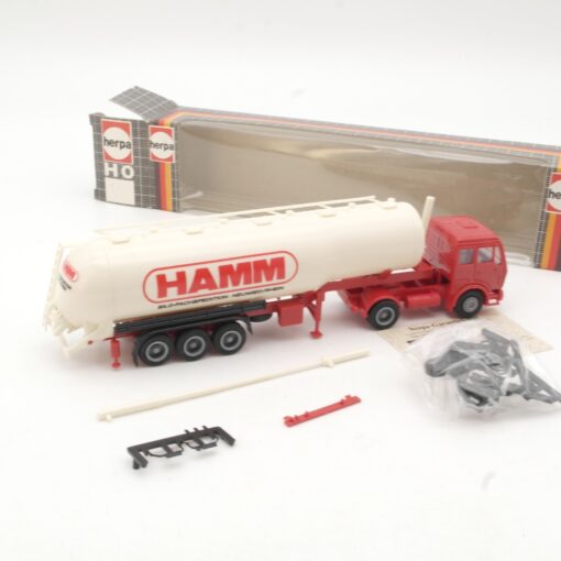 Herpa 1:87 Mercedes MB Silo Sattelzug Hamm in OVP RR645 – Bild 3