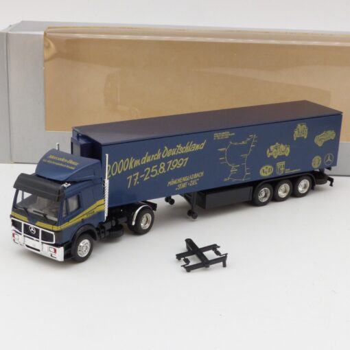 Herpa 1:87 Mercedes SK Sattelzug 2000km durch Deutschland in OVP EX3528
