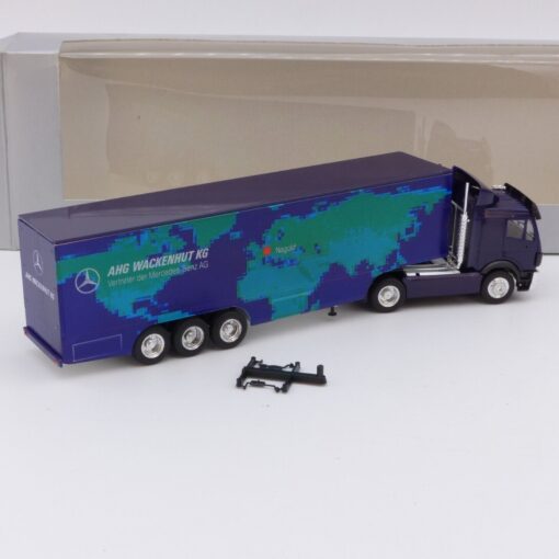 Herpa 1:87 Mercedes SK Sattelzug AHG Wackenhut KG in OVP EX3535 – Bild 3