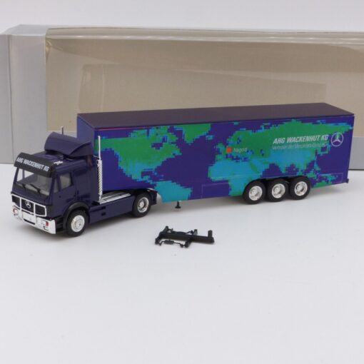 Herpa 1:87 Mercedes SK Sattelzug AHG Wackenhut KG in OVP EX3535