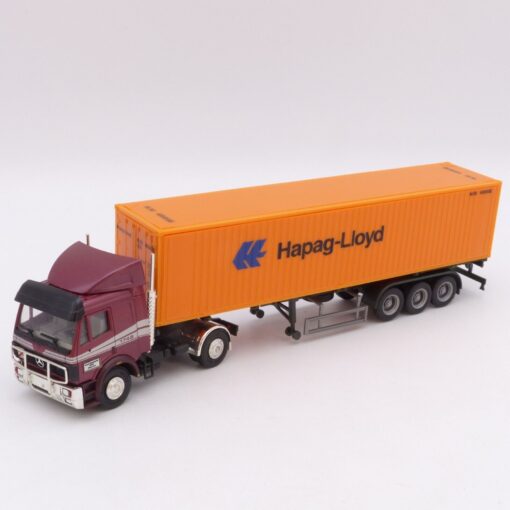Herpa 1:87 Mercedes SK Sattelzug Hapag-Lloyd, siehe Bilder o. EX1347