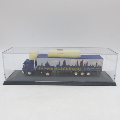 Herpa 1:87 Mercedes SK Sattelzug Niedelassung Leipzig, in PC-Box EB8630 – Bild 4