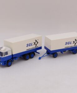 Herpa 1:87 Nr.: 166218 MAN F90 Hängerzug SGL, siehe Bilder o. EX206