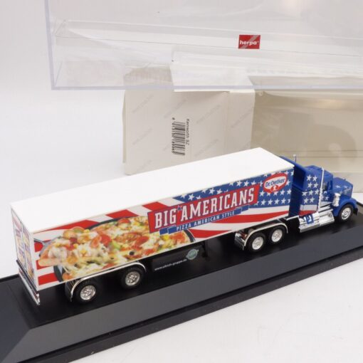Herpa 1:87 Nr.: 189965 Kenworth Sattelzug Big Americans/Dr. Oetker, in OVP EX781 – Bild 3