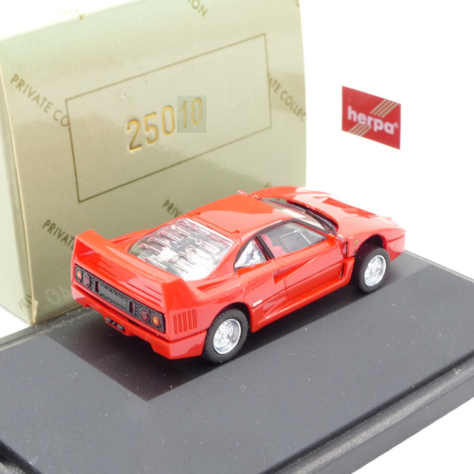 Herpa 1:87 Nr.: 25010 Ferrari F 40 rot, in OVP EX499 – Bild 3