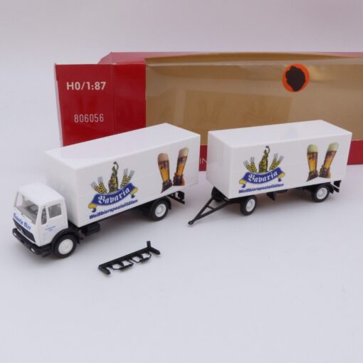Herpa 1:87 Nr.: 806056 Mercedes NG Hängerzug Bavaria, in OVP EX2807