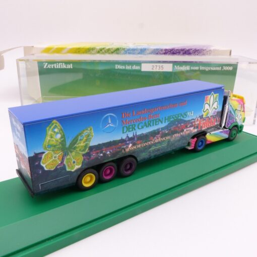 Herpa 1:87 Sondermodell Mercedes SK Sattelzug Landesgartenschau in OVP EX3454 – Bild 3