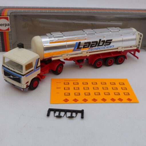 Herpa 1:87 Volvo F12 Tank-Sattelzug Laabs, in OVP EB5825