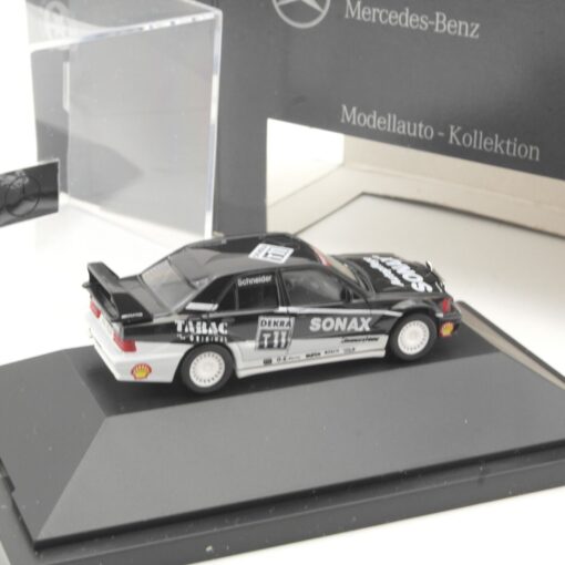 Herpa 1:87 Werbemodell AMG Mercedes 190 E Bernd Schneider #11 in OVP QR5754 – Bild 3