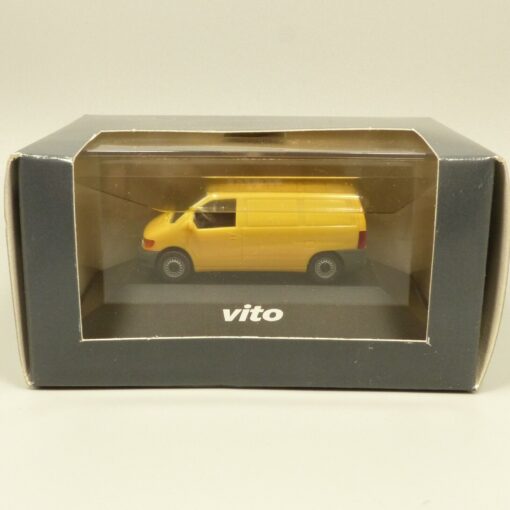 Herpa 1:87 Werbemodell B660000102 Mercedes Benz Vito gelb in OVP EX3787 – Bild 4