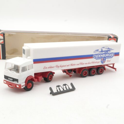 Herpa 1:87 Werbemodell Fiat Iveco Sattelzug Oldenburger in OVP RR661
