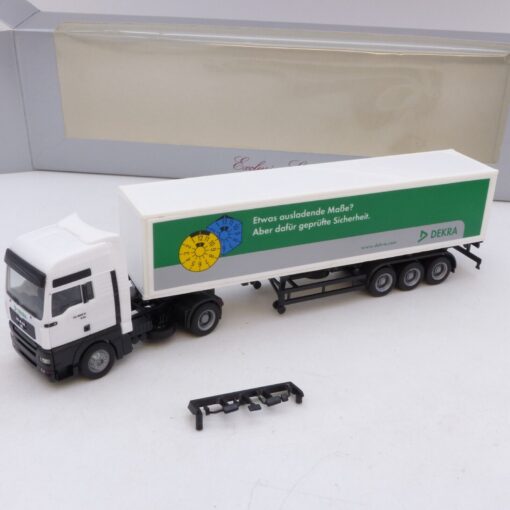 Herpa 1:87 Werbemodell: MAN TG 460 A Sattelzug DEKRA, in OVP EB7652