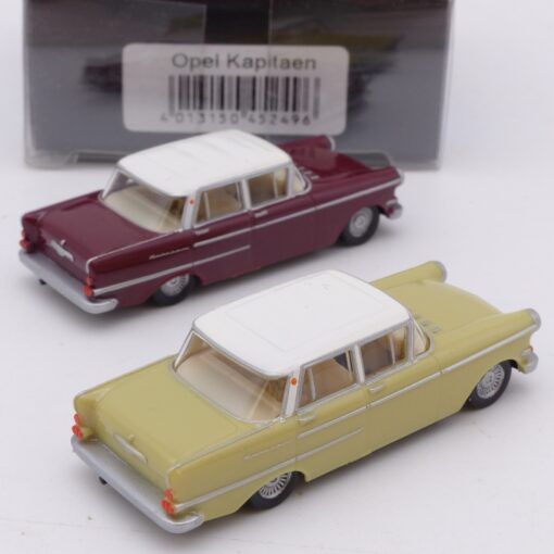 Herpa Magic 1:87 452496 Opel Kapitän Limousine zweifarbig in OVP EX7322 – Bild 3