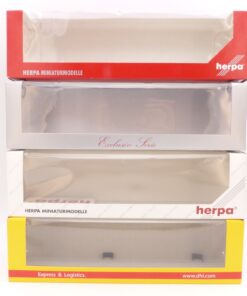 Herpa & Rietze 1:87 Set: 4 Umkartons von PC-Boxen Modellen, siehe Bilder EX938