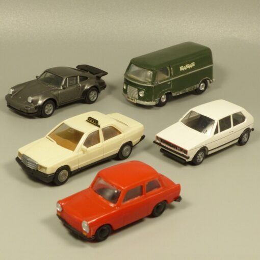 Herpa etc. 1:87 5er-Pack divers PKW Modelle in Tüte siehe Bilder o. EX5059