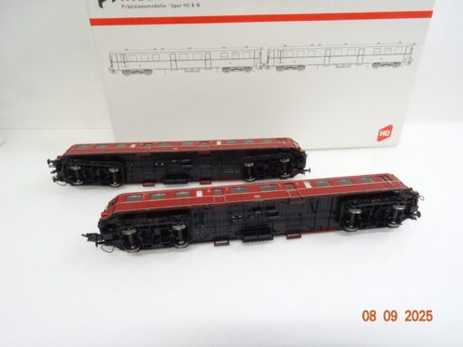Hobbytrain H0 H304000 Steuerwagen-Set 2tlg. VS 145 der DB in OVP JL2869 – Bild 4
