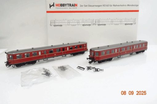 Hobbytrain H0 H304000 Steuerwagen-Set 2tlg. VS 145 der DB in OVP JL2869