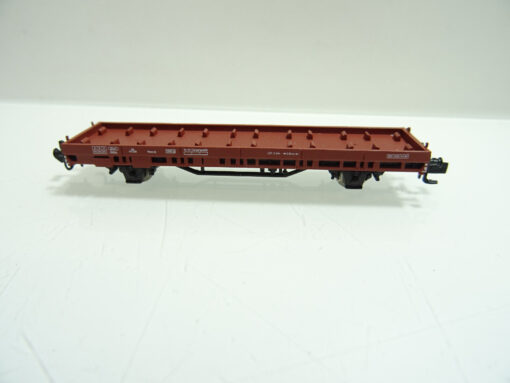 Hobbytrain N H23816 Flachwagen ohne LKW der DB  Ep III in OVP AR7032 – Bild 3