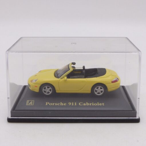 Hongwell 1:72 Porsche 911 Cabriolet gelb, in PC-Box EX1485