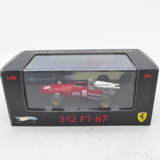 Hot Wheels 1:43 N5589 Ferrari 312 F1-67 #8 Chris Amon in OVP EX7840 – Bild 4