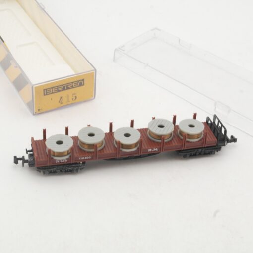 Ibertren N Rungenwagen mit Ladung in EVP RR4124 – Bild 3