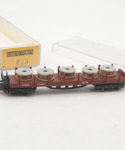 Ibertren N Rungenwagen mit Ladung in EVP RR4124