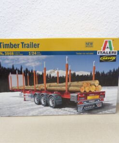 Italeri 1:24 Bausatz-Nr.: 3868 Timber Trailer / Rungenauflieger, in OVP EX2701