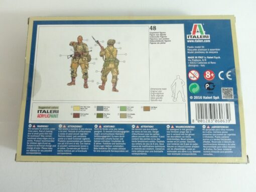 Italeri 1:72 No 6063 US Fallschirmjäger neuwertig in OVP QR5458 – Bild 3