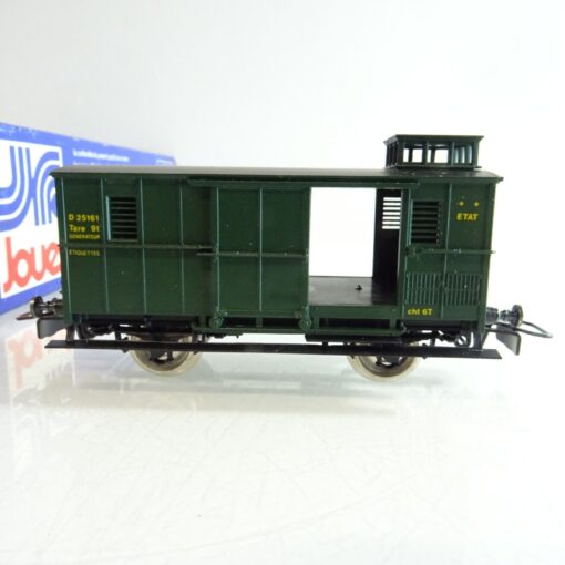 Jouef H0 5648 Frankreich Gepäckwagen der ETAT in OVP PR6882 – Bild 3