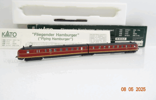 Kato N 10705 Fliegender Hamburger 2tlg. der DB Top in OVP JL593
