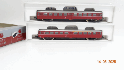 Kato N 1518 / 1517 Akku Triebwagen BR 515 + BR 815 der DB in OVP JL662