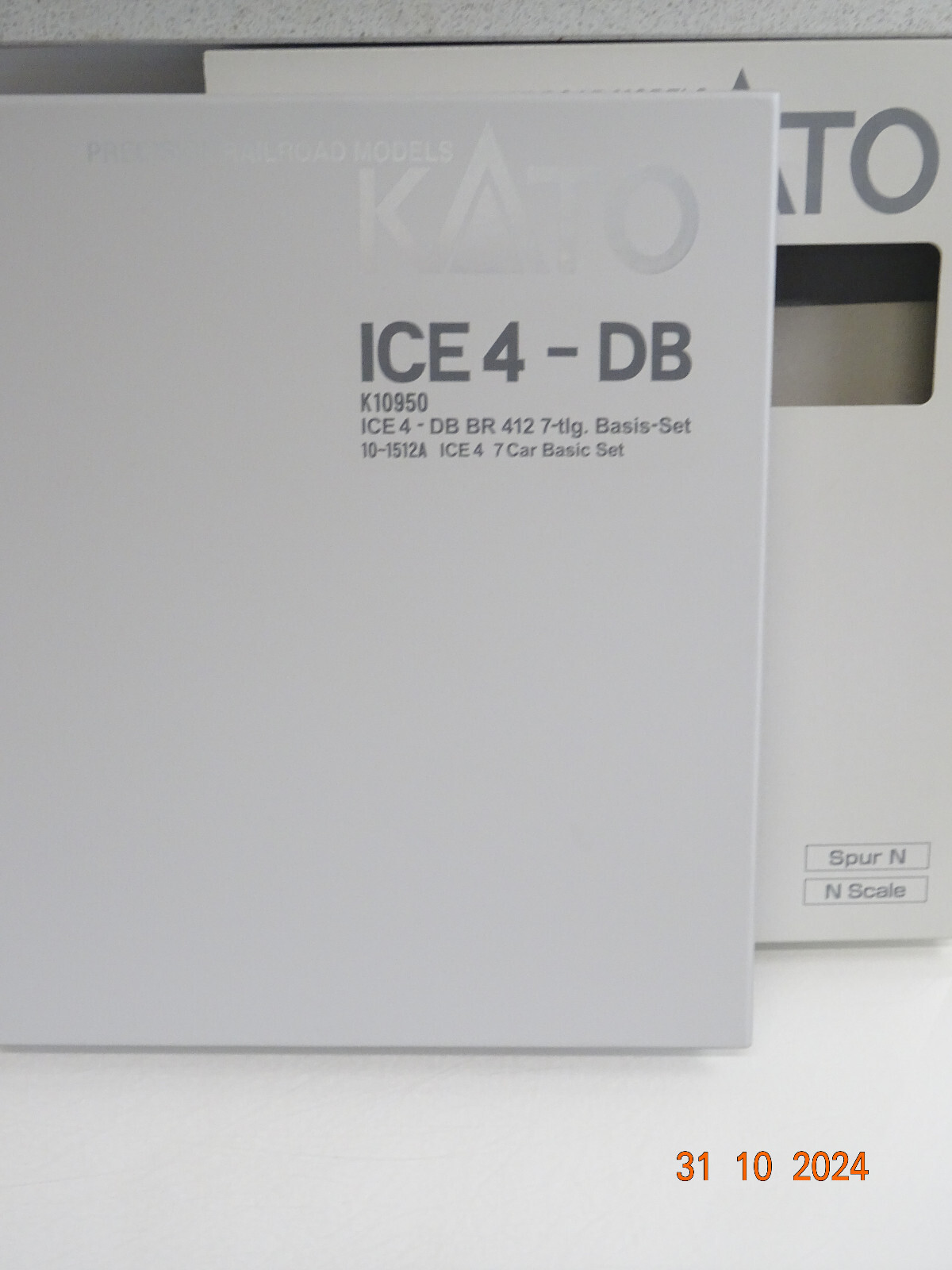 Kato N K10950 Triebwagenzug 7tlg. ICE 4 der DB in OVP LE6938 – Bild 3