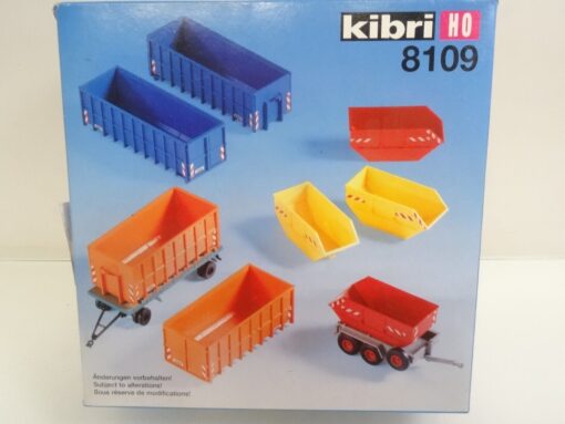 Kibri H0 8109 Bausatz Container neuwertig in OVP QR4402