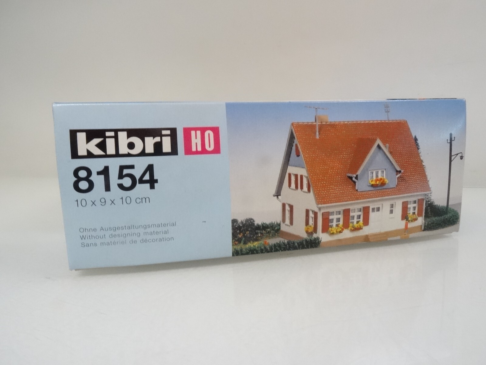 Kibri H0 8154 Bausatz Einfamilienhaus mit Dachgaube neuwertig in OVP QR4425 – Bild 3