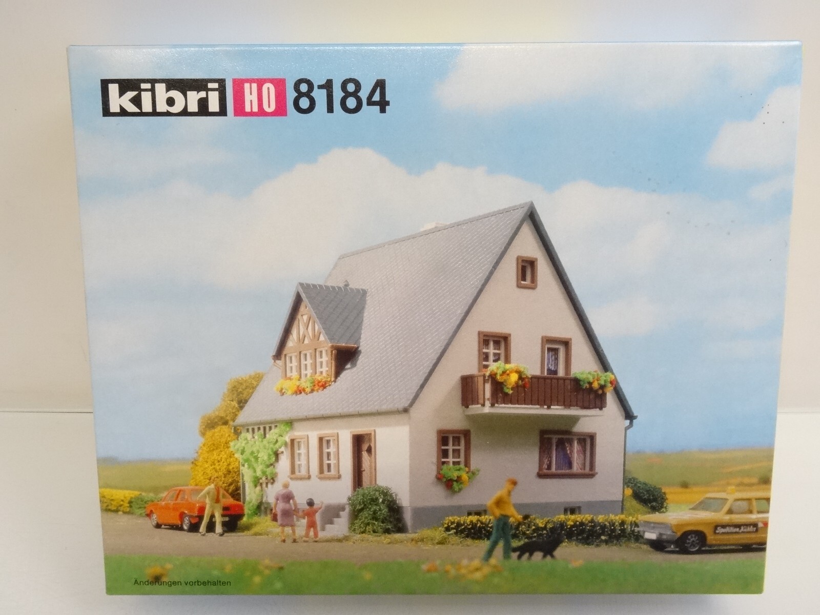 Kibri H0 8184 Bausatz Siedlungshaus neuwertig in OVP QR4418