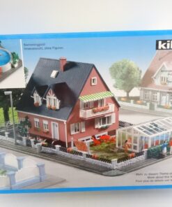 Kibri H0 8702 Haus Rosenstrasse mit Schwimmingpool neuwertig in OVP QR4397