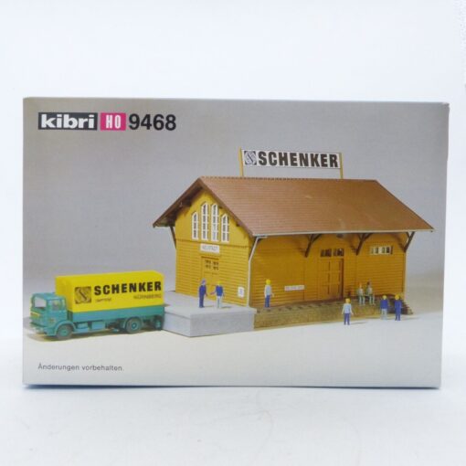 Kibri H0 Bausatz 9468 Lagerhalle Schenker Neustadt in ungeöffneter OVP EX5224