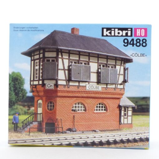 Kibri H0 Bausatz-Nr.: 9488 Stellwerk Cölbe - ungeöffnet, in OVP EX2568
