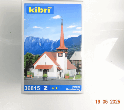 Kibri Z 36815 Kirche Kandersteg Bausatz siehe Foto in OVP CK8301