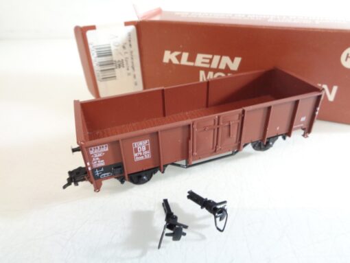Klein Modellbahn H0 3086 offener Güterwagen der DB in OVP RR4256
